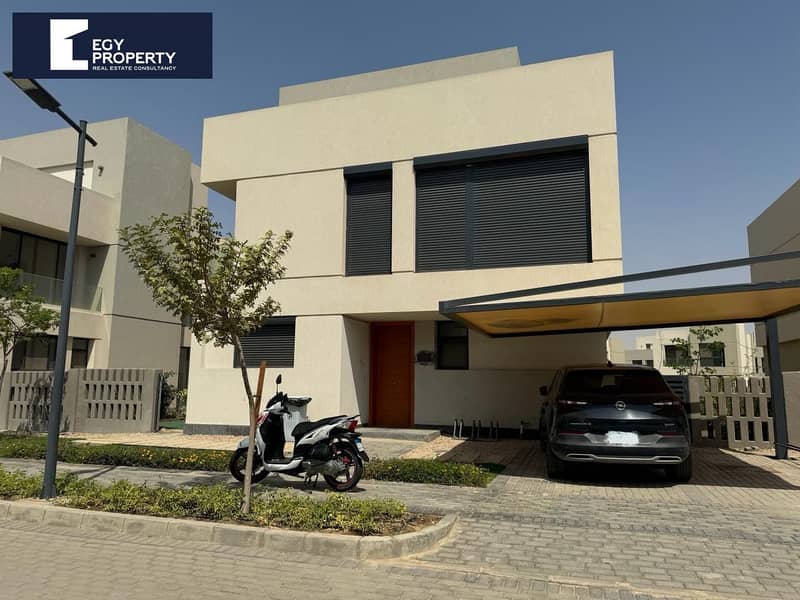 أقل مُقدم في السوق فيلا متشطبة بالكامل جاهزة للاستلام الفوري في البروج - مدينة الشروق 0