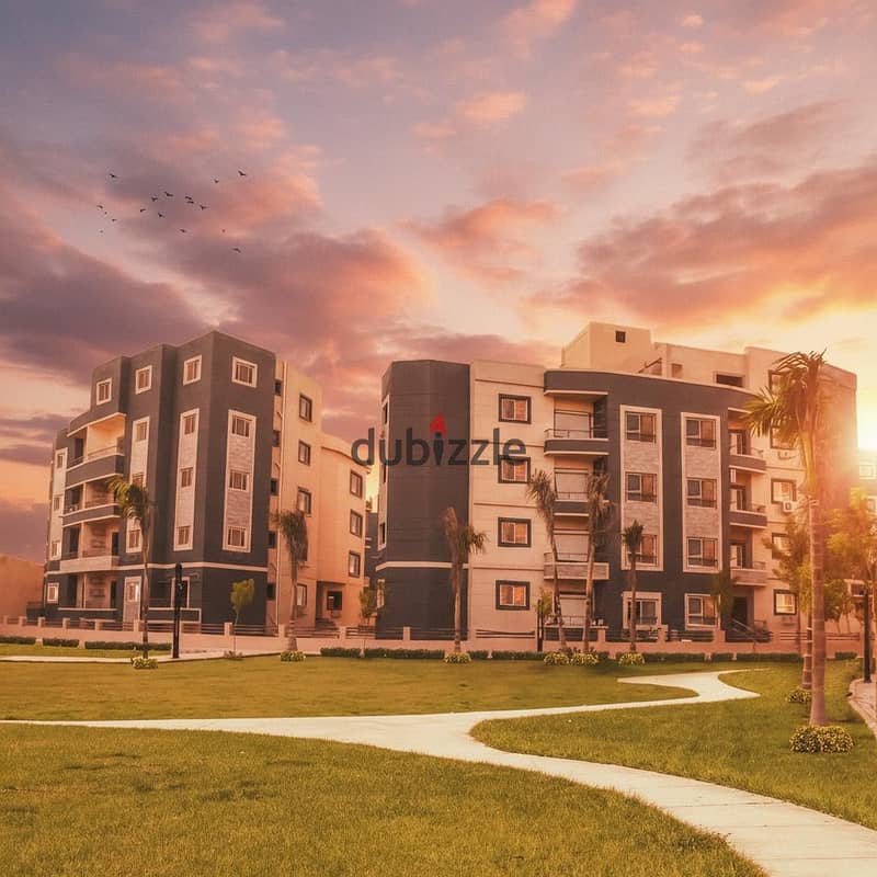 استثمر في البدايات وحقق مكاسب كبيرة تقسيط على 10 سنين - شقة للبيع بالتقسيط في لاجونز العاصمة - مقدم 5% فقط 0