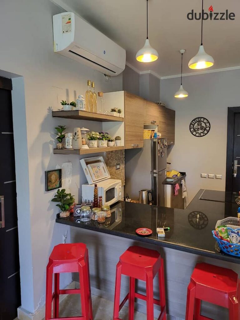 شقه للايجار مفروشه بالكامل فرش فندقي بلوكيشن مميز 90 متر غرفتين في كومبوند ذا فيلدچ (بالم هيلز ) palm hills 0