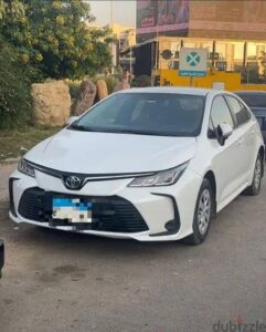 Toyota Corolla rental car, 2021 model 1,000 ج.م
