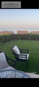 شاليه أرضي فاخر مفروش بالكامل مطل على البحر وحمام السباحة – في تلال السخنة 9,000,000 ج.م