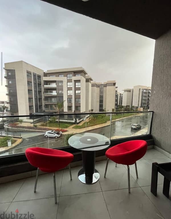 شقة مدينتي بريفادو 65م بالاثاث والاجهزه  فيو ميجا مول بحري 0