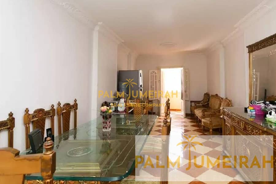 شقة للبيع 136م لوران (خطوات من شعراوى) 0