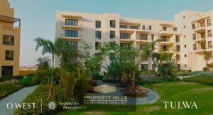 شقة ريسيل بموقع مميز متشطبه بالكامل للبيع في أو ويست من اوراسكوم بالتقسيط O West على طريق الواحات 6,900,000 ج.م