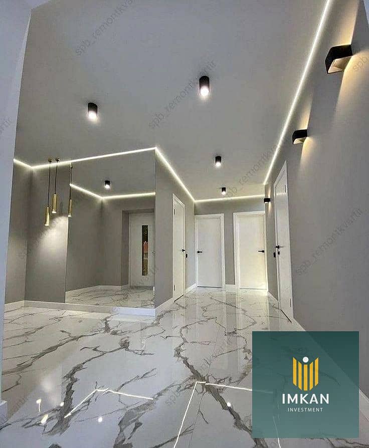 شقه للبيع بجاردن بخصم 50% على الكاش في مدينتي سورفىسور) مباشرة 3 غرف بمقدم 5% و بالتقسيط على 12 سنه بدون فوايد 0