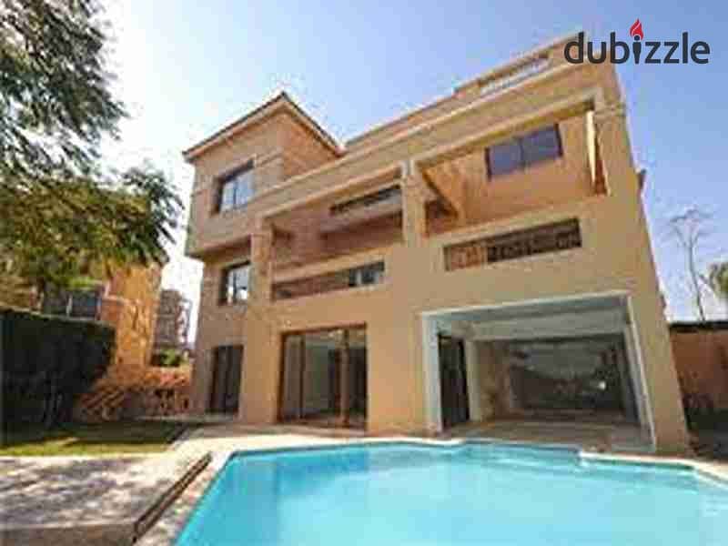 توين هاوس جاهز للبيع في قطامية جاردنز التجمع الخامس 0