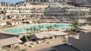 شالية 92 متر متشطب بالكامل صف تاني للبيع فى المونت جلالة العين السخنة يطل على البحر رائع وبأفضل سعر !!! 4,700,000 ج.م