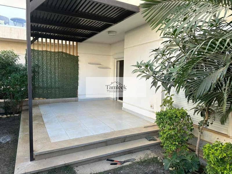 شقة أرضي للبيع في ماونتن فيو iCity – 6 أكتوبر تشطيب مودرن | 3 غرف نوم | موقع مميز داخل كمبوند راقٍ 0