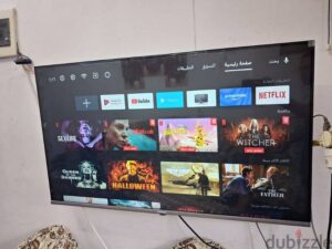 شاشة فريش 43 سمارت اندرويد اوامر صوتية ورسيفر داخلى تحدث للريموت بمايك 9,200 ج.م