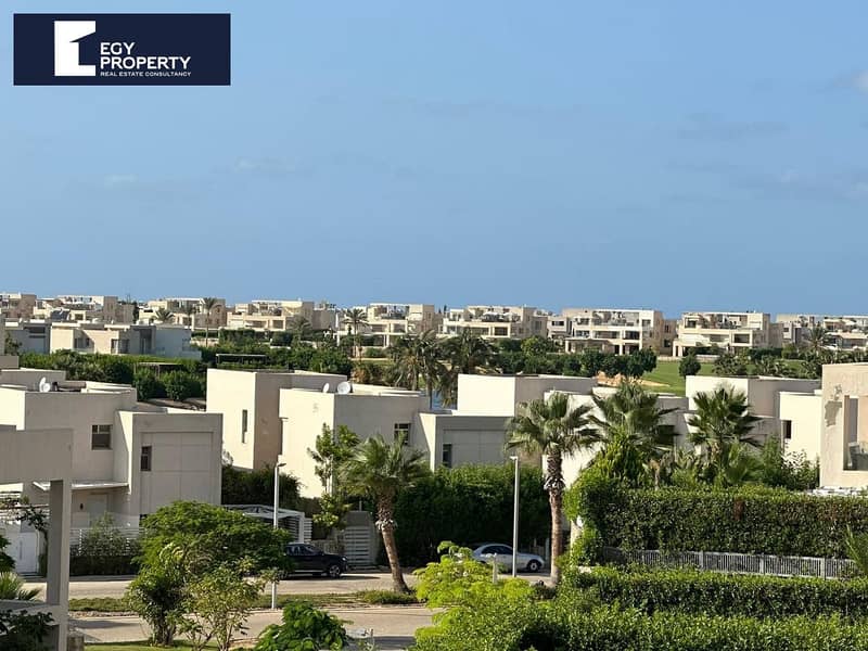 شاليه للبيع بمساحة 190 متر  جاهز للسكن في هاسيندا بالم هيلز - الساحل الشمالي 0