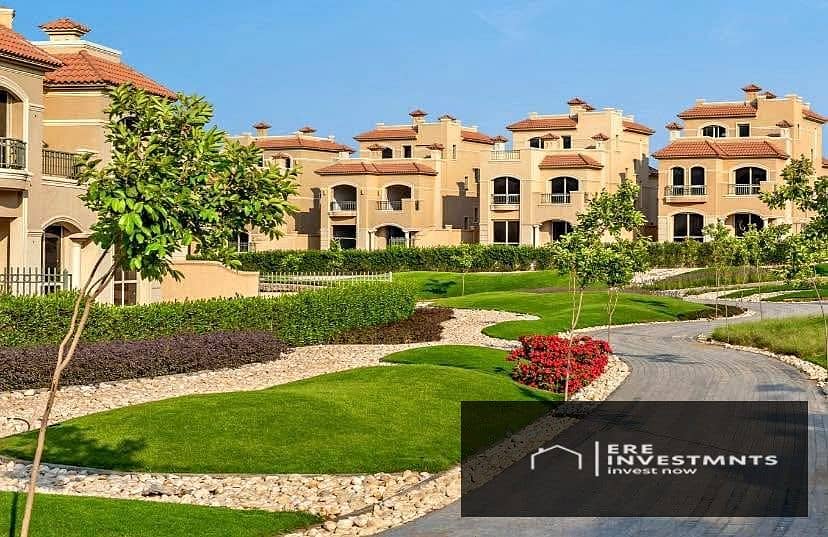 باقل سعر في الماركت فيلا تاون هاوس كورنر مودرن  استلام فوري للبيع في كمبوند  لافيستا سيتي العاصمه الاداريه 0