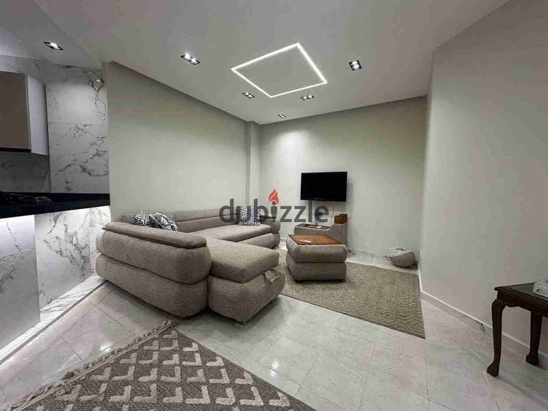 استوديو للايجار المفروش | الرحاب 1 - المرحلة الخامسه | فرش مودرن 0