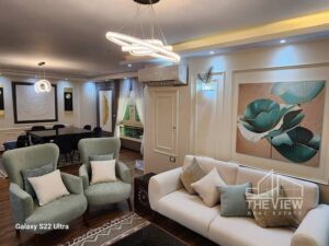 شقة مفروشة للبيع كمبوند الخمايل الشيخ زايد اول سكن برايم لوكيشن مجهزة بكل الفرش والاجهزة والتكييفات 7,000,000 ج.م