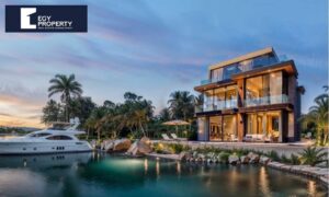 بمنظر خيالي علي النيل فيلا متشطبة للبيع في كمبوند جيريان – الشيخ زايد 15,275,000 ج.م