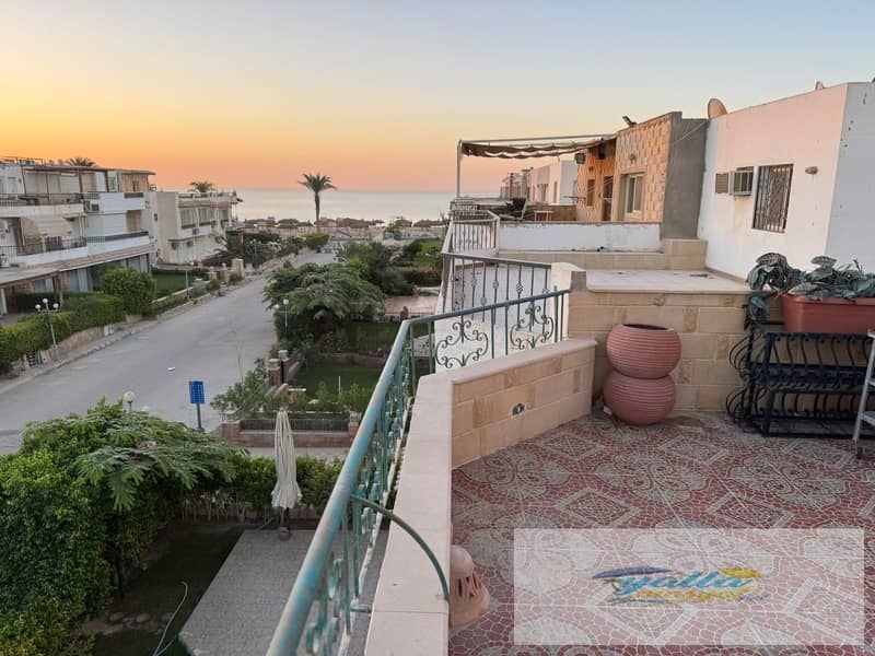 شاليه دوبلكس للبيع في قرية المنال ٢ العين السخنة – شايف البحر ومجهز بالكامل 0