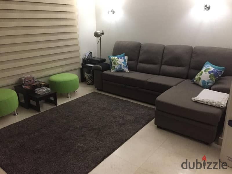 استوديو مفروش بالكامل للإيجار في ذا فيلدج – القاهرة الجديدة 0