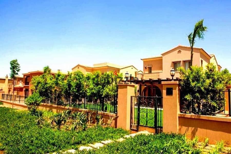 توين هاوس للبيع ريسيل جاهز للاستلام الفوري والمعاينة متشطب بالكامل بالتكيفات برايم لوكيشن في كمبوند ميفيدا اعمار بالتجمع الخامس 0