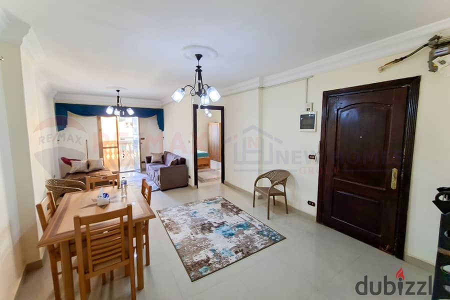 شقة للايجار المفروش 135 م محطة الرمل (ش النبي دنيال) 0