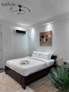 استوديو اول سكن للايجار المفروش في اسكان الجامعه الامريكيه 19,999 ج.م