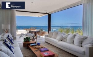 14,350,000 ج.م شاليه مع بنتهاوس للبيع بالتقسيط في سيلفرساندز الساحل الشمالي