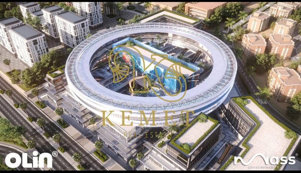 عقار تجاري 297 م SHOWROOM  فرصة عظمي محور جمال عبد الناصر مباشرة ميجا مول 7.5 فدان سعره ممتاز مقدم 10% وقسط 8 سنيين استلام 3 سنين فرصة بالتجمع الخامس 0