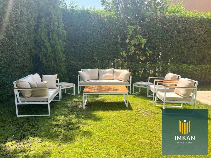 دوبلكس 281م + 25 م جاردن( استلام فورى ) فى العاصمة الاداريه فى R8  فى كمبوند ديجويا DEJOYA 0