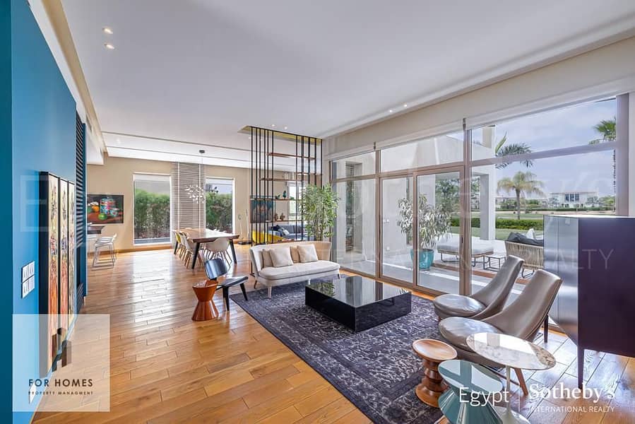 فيلا فاخرة جدًا للبيع فيو الجولف والبحيرة بيفرلى هيلز الشيخ زايد  أليجريا سوديك beverly hills el sheikh zayed Allegria sodic 0