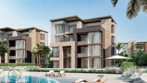 شقة أرضية بغرفتين وحديقة في باي ويست فالي – سوما باي 18,400,000 ج.م