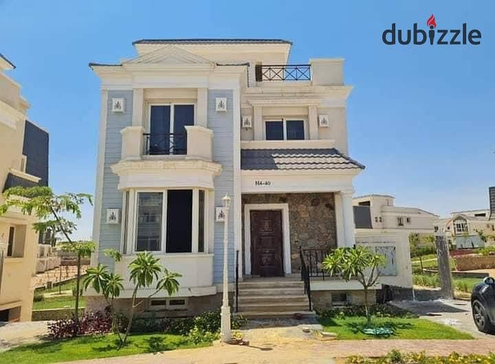 فيلا مستقلة  للبيع في ماونتن فيو 1.1 استلام فوري برايم لوكيشن بالقرب من قرب الكلوب هاوس و اوبن فيو جاردين 0