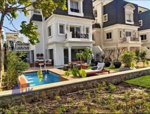 18,500,000 ج.م آي فيلا جاردن كورنر للبيع في ماونتن فيو 1.1 التجمع الخامس 5th Settlement New Cairo موقع مميز فيو لاند سكيب بالتجمع الخامس بالقرب من مكتب النائب العام