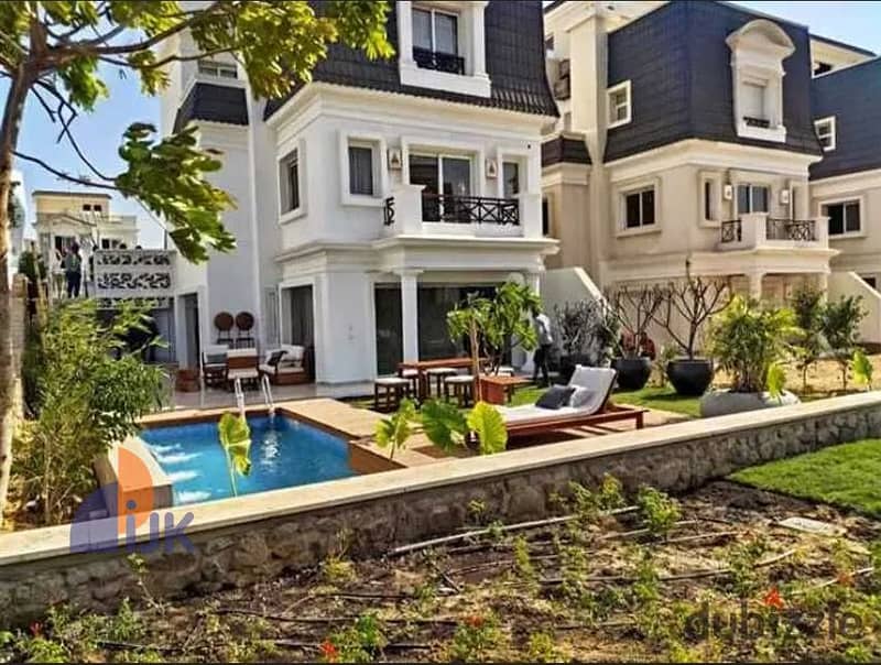 آي فيلا جاردن كورنر للبيع في ماونتن فيو 1.1 التجمع الخامس 5th Settlement New Cairo موقع مميز فيو لاند سكيب بالتجمع الخامس بالقرب من مكتب النائب العام 0