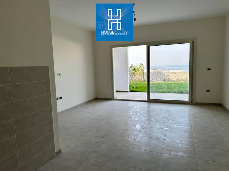 شالية ارضي بجاردن Sea view استلام فوري  للبيع في ذا جروف السخنة من المالك مباشرة باقل من سعر الشركة ب 5 مليون برايم لوكيشن مصطبة تالته 0