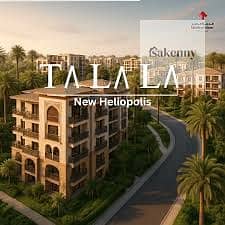 1,450,000 ج.م شقة للبيع بسعر زمان في كمبوند طلالة هليوبوليس الجديدة -مدينة مصر | خصم كاش ٥٤٪ | غرفة واحدة .