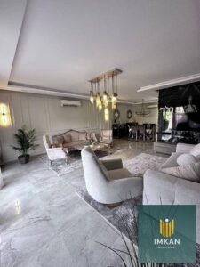 5,999,999 ج.م في الفسطاط شقة للبيع بمقدم 500الف جاهزة للسكن و متشطبة بالكامل علي فيو بحري مباشر علي مساحات خضراء واسعة