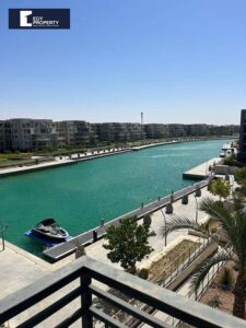 25,855,000 ج.م شاليه للبيع مطل على القناة في مراسي مارينا 1 الساحل الشمالي اعمار