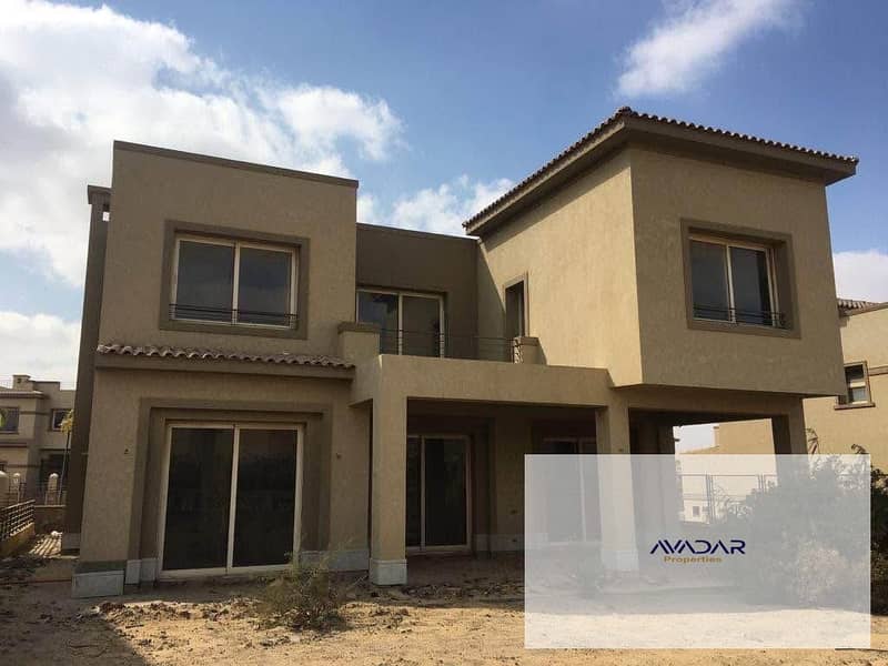 فيلا مستقلة للبيع بالم هيلز قطامية القاهرة الجديدة 0