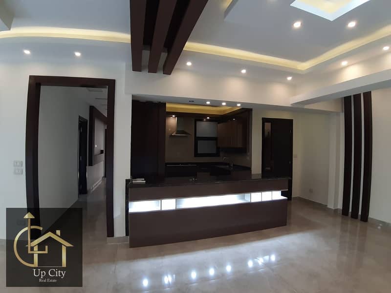 شقة للايجار غرفتين مطبخ و تكيفات و اجهزه لاندسكيب فيو في كمبوند ايستاون التجمع الخامس للايجار 0