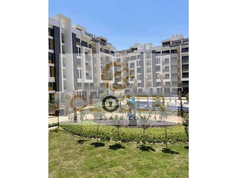 شقة للبيع بالقرب من الجامعة الأمريكية على شارع التسعين – كمبوند ذا آيكون جاردنز، التجمع الخامس 0