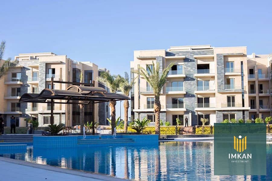 شقة 3 غرف للبيع بالتقسيط على 15 سنه بالقرب من auc - القاهرة الجديدة - القاهره 0