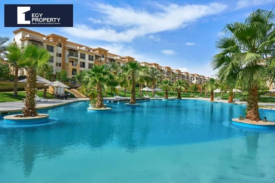 شقة للبيع بالتقسيط متشطبة في ستون ريزيدنس التجمع الخامس القاهرة الجديدة 0