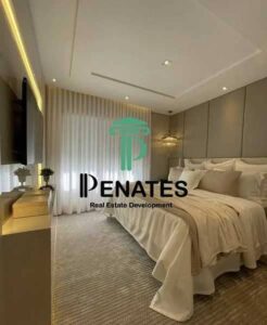 8,432,000 ج.م بخصم 40%شقة تشطيب فندقي فيو لاجون امام مطار القاهرة