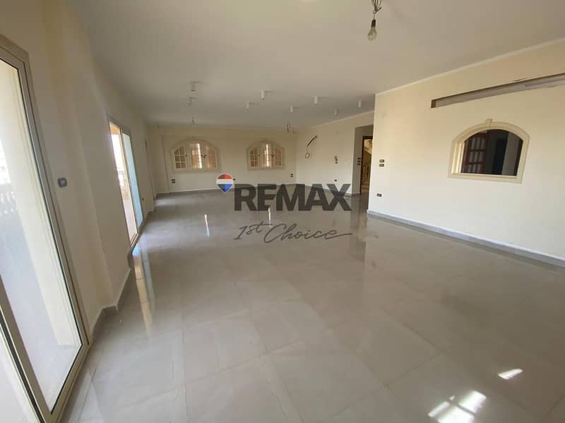 شقه للايجار بالشروق مساحه ٤٠٠ متر 0