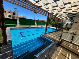 24,000,000 ج.م ڤيلا للبيع مارينا ٥ تانى صف بحيرة رملية حمام سباحة خاص