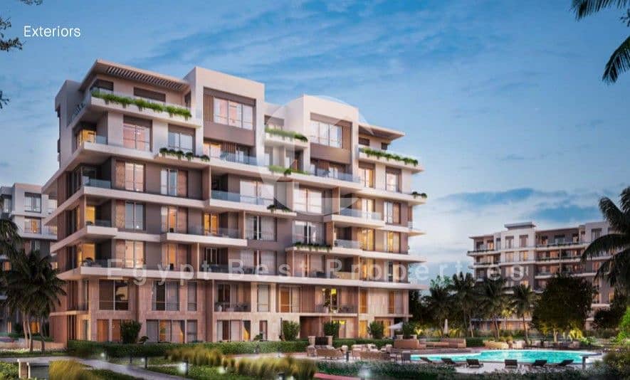 شقة للبيع في جاردن ريزيدنس هايد بارك القاهرة الجديدة 0