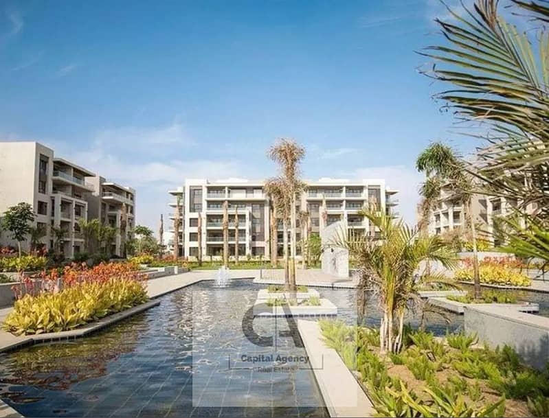 شقه للبيع بتشطيب كامل استلام فوري في قلب التجمع الخامس في ذا ادريس ايست وبالتقسيط علي اطول فتره سداد * The Address East * 0