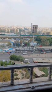 شقة بشارع رمسيس تطل على ميدان العباسية للايجار 6,000 ج.م