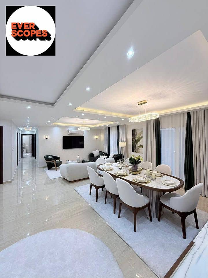 شقة للبيع 3 غرف كمبوند تاج سيتي علي طريق السويس قدام مطار القاهرة جمب مصر الجديدة ومدينة نصر بخصم 50% للكاش 0