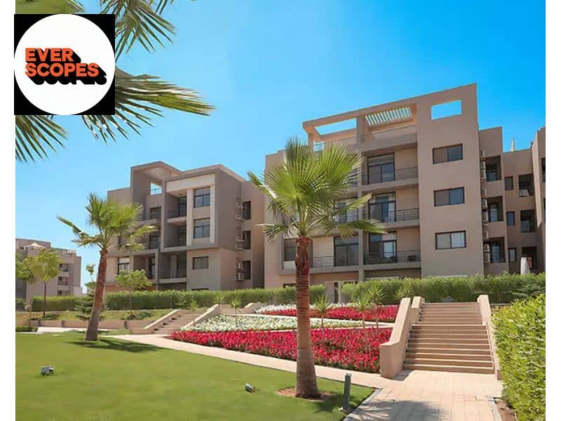 للبيع شقة بخصم 30 % استلام فوري متشطبة بالكامل في الجولدن سكوير في كمبوند فيفث سكوير المراسم 0