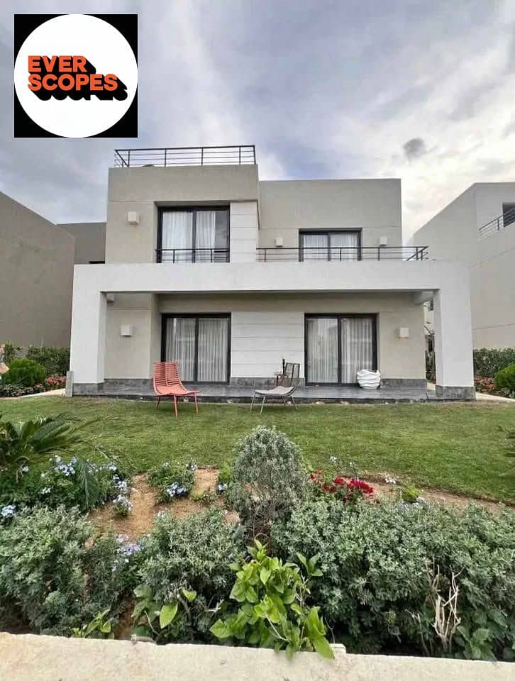 تاون هاوس للبيع  بجوار المتحف المصري الكبير في كمبوند بادية بالم هيلز – 6 أكتوبر Badya Palm Hills 0