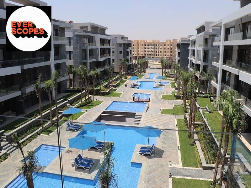 شقه متشطبه في كمباوند في التجمع الخامس 0